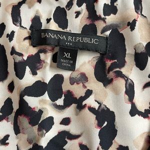 Banana Republic Sz XL button-up dolman top